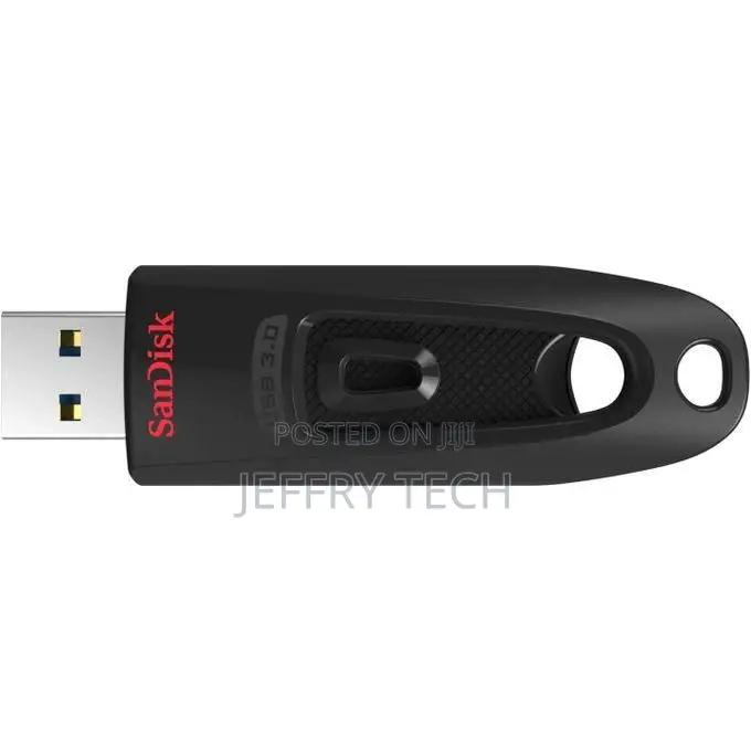 Sandisk 64gb Flash Drive- Black
