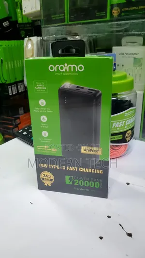 Oraimo Opb-1200 Traveler 15 Flash 20000mah 15w Power Bank