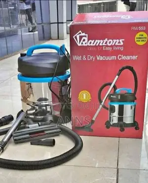 New Ramptons Wet and Dry Vacuum Cleaner Machine (R/533)