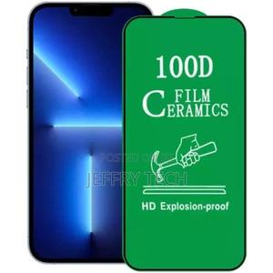 iPhone 14, 14 Pro, 14 Pro Max Ceramic Screen Protector-Black - thumbnail 2