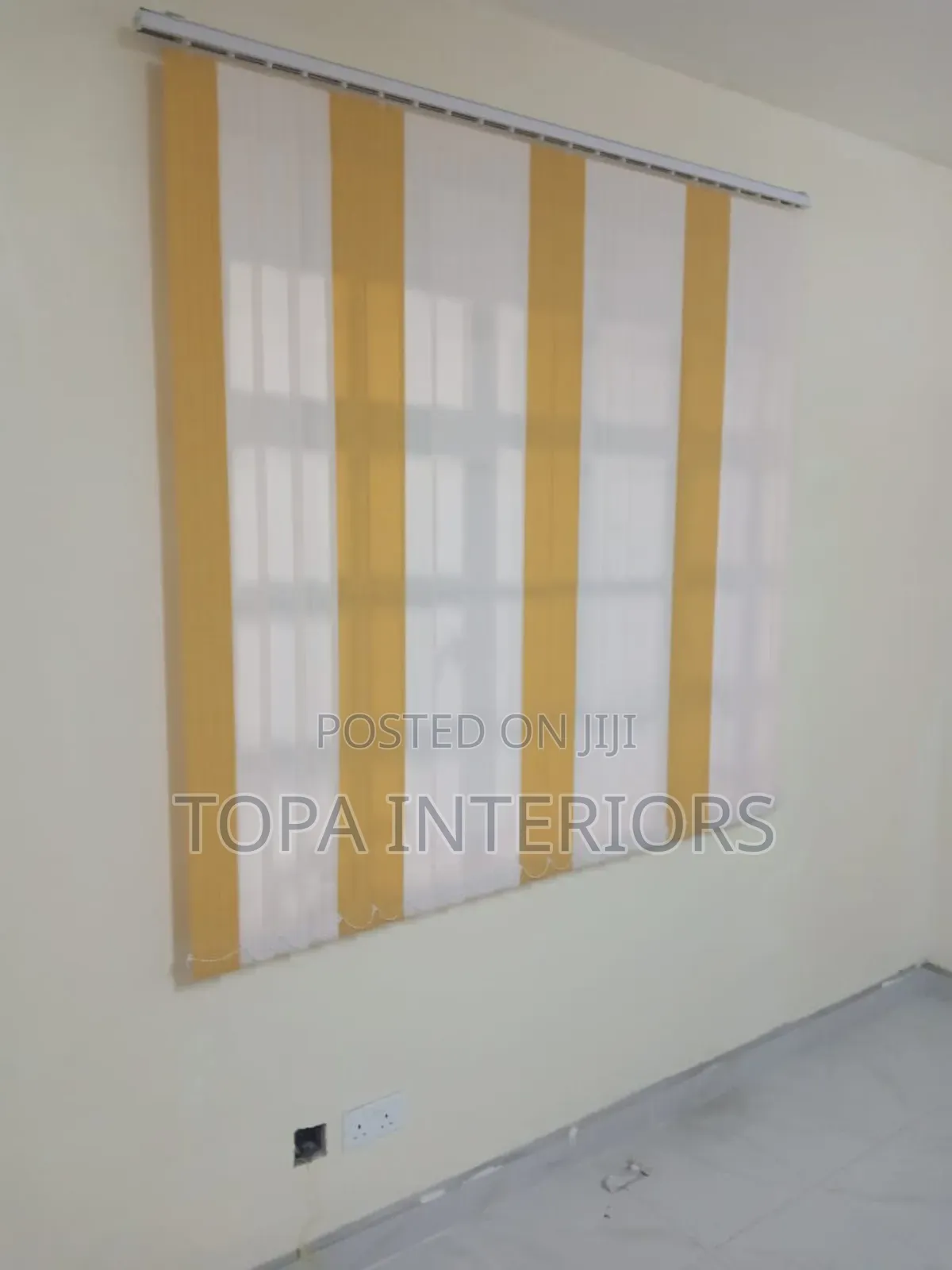 Fitted Vertical Office Window Blinds Supply and Fitting