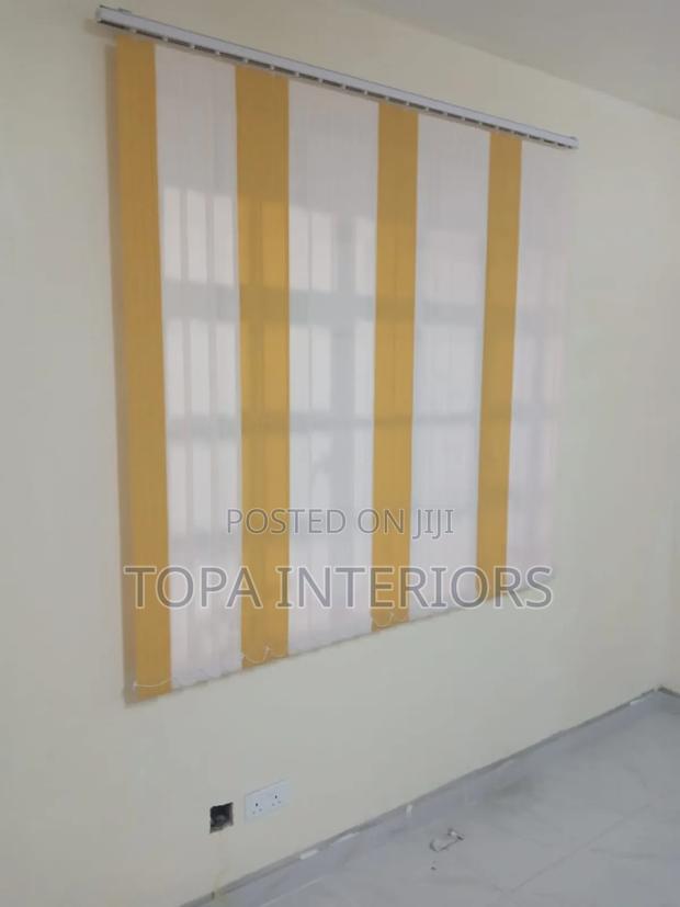 Fitted Vertical Office Window Blinds Supply and Fitting
