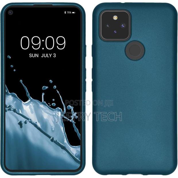 Google Pixel 5, 5a 5g Silicone Case-Black - thumbnail 3