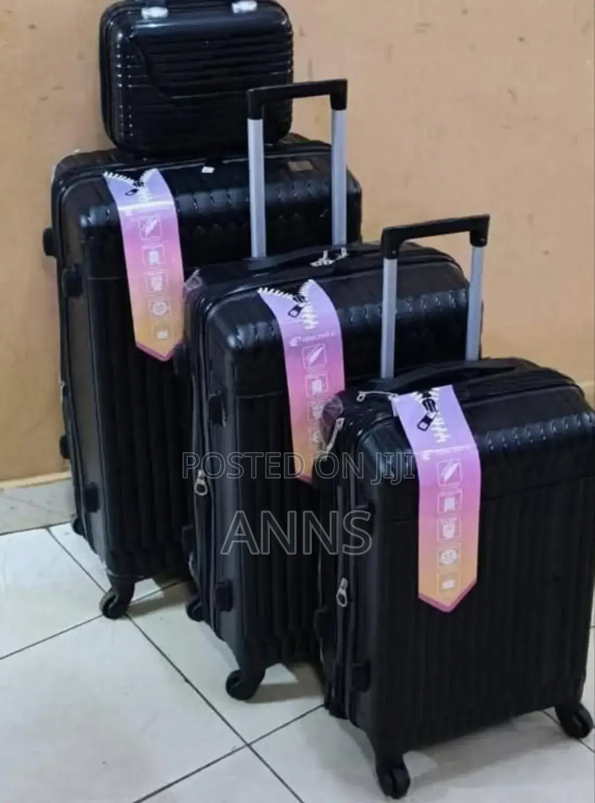 Black 4 in 1 Traveling Suitcase Bags (Briefcase) All Colors