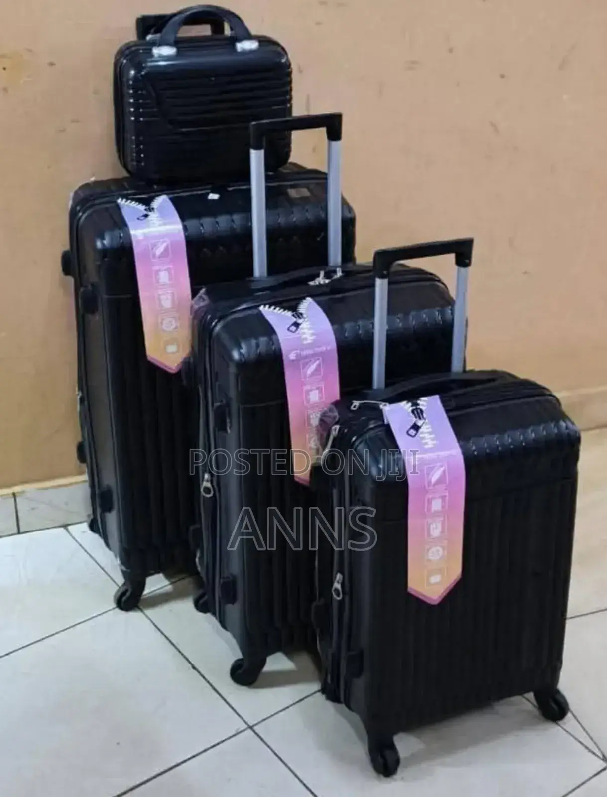Black 4 in 1 Traveling Suitcase Bags (Briefcase) All Colors