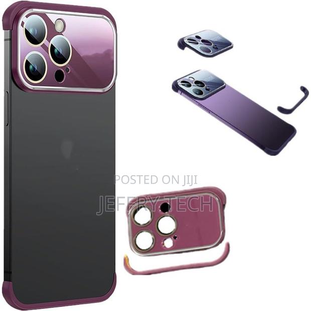 iPhone 14 Pro Max Lens Camera Protector Autofocus Metal Series Half Bo - main view