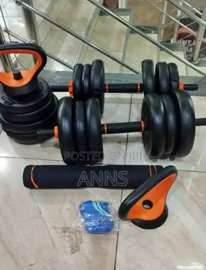 30kgs 6 in 1 Kettlebell Weights Gyming Set (Adjustable)
