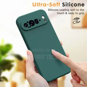 Google Pixel 9, 9 Pro, 9 Pro Xl Silicone Case-Green