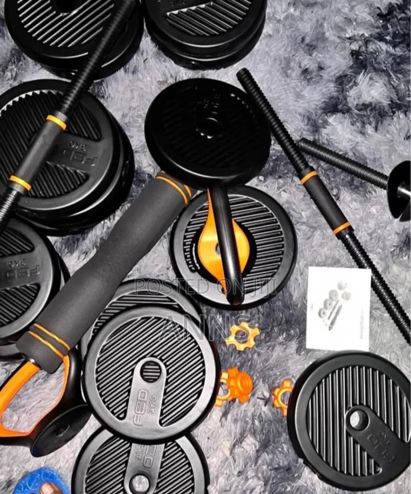 New 50kgs 6 in 1 Kettlebell Weights Set (Adjustable Set)