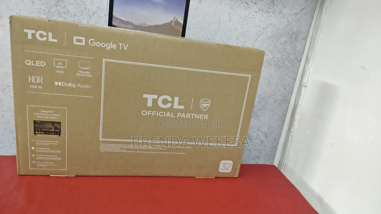 TCL 32s5k Qled HDR Google Tv Voice Assistant New 2025