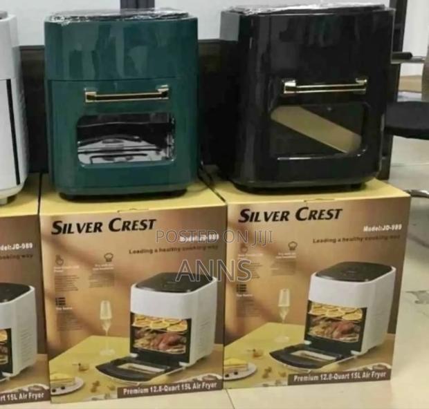 New 15 Litres Silvercrest Air Fryer (Premium 12.8) Jd-393