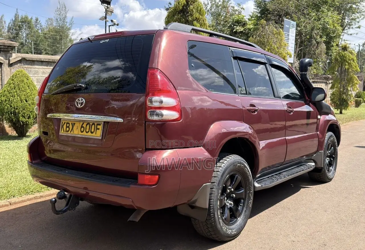 Toyota Land Cruiser Prado 2007 Maroon