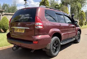 Toyota Land Cruiser Prado 2007 Maroon