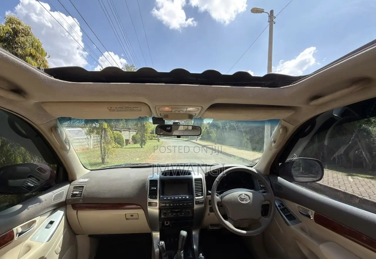 Toyota Land Cruiser Prado 2007 Maroon