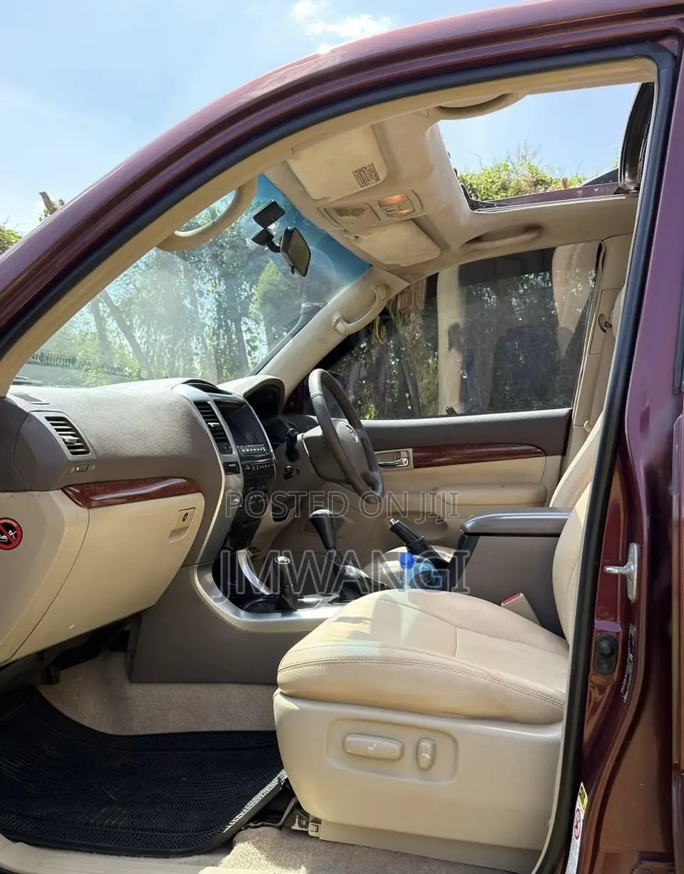 Toyota Land Cruiser Prado 2007 Maroon