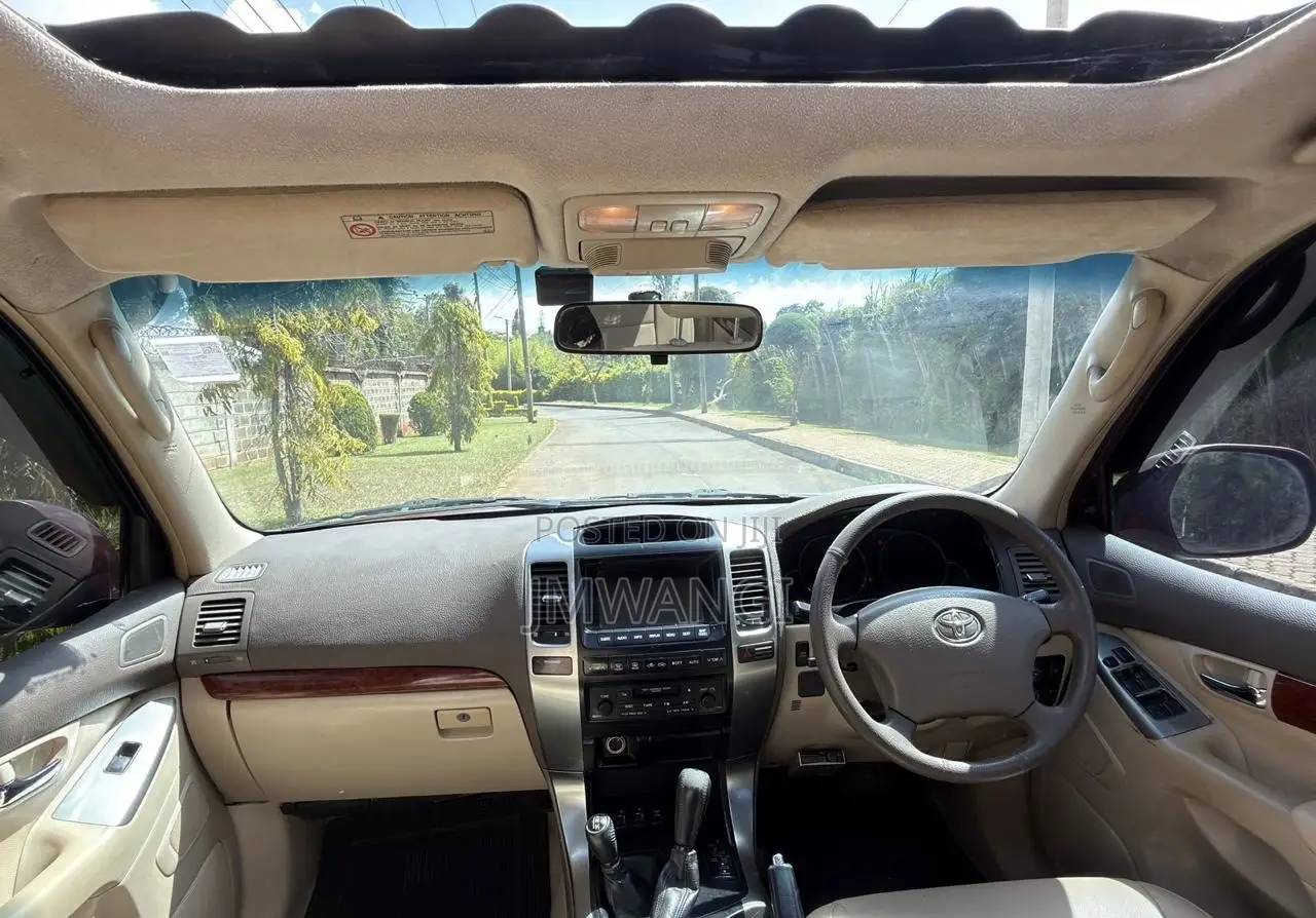 Toyota Land Cruiser Prado 2007 Maroon