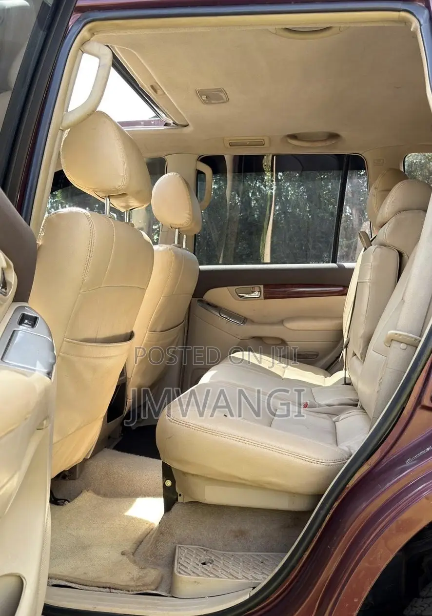 Toyota Land Cruiser Prado 2007 Maroon