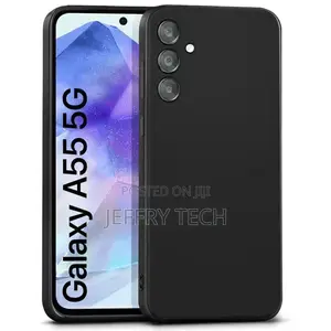 Samsung Galaxy A55 5g Ultra Slim Soft Rubberised Case Inner Velvet Fab