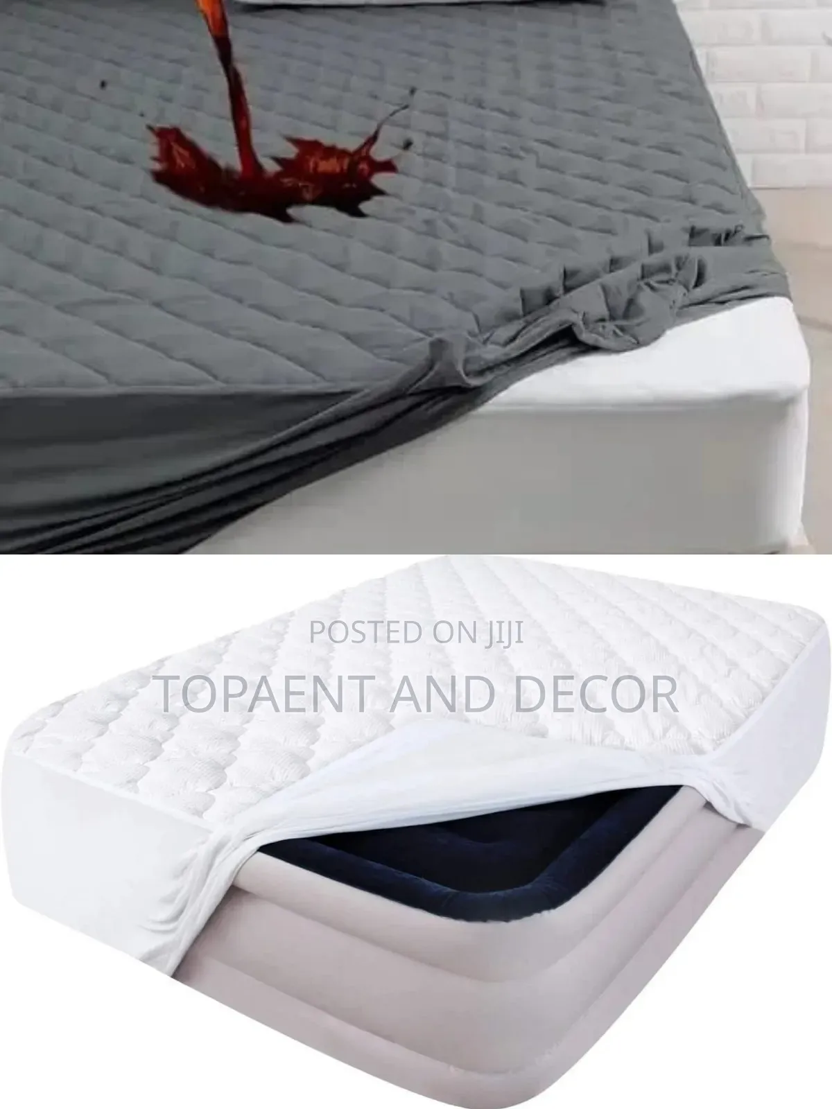 Top Cover Fitted Waterproof Mattress Protector