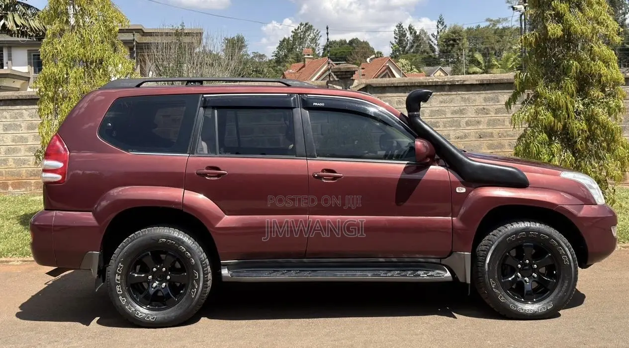 Toyota Land Cruiser Prado 2007 Maroon