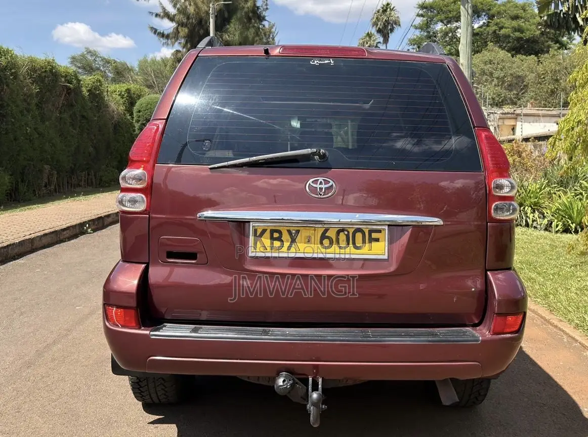 Toyota Land Cruiser Prado 2007 Maroon