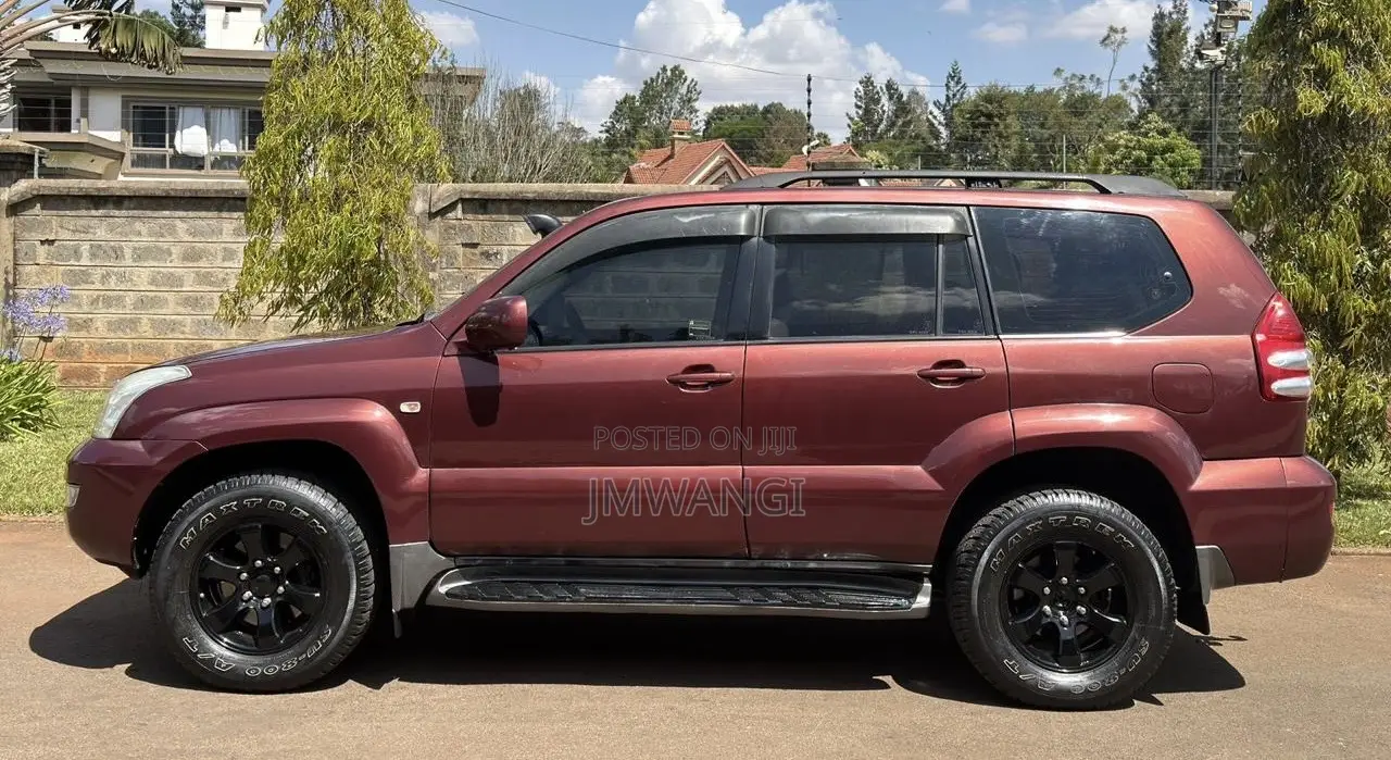 Toyota Land Cruiser Prado 2007 Maroon