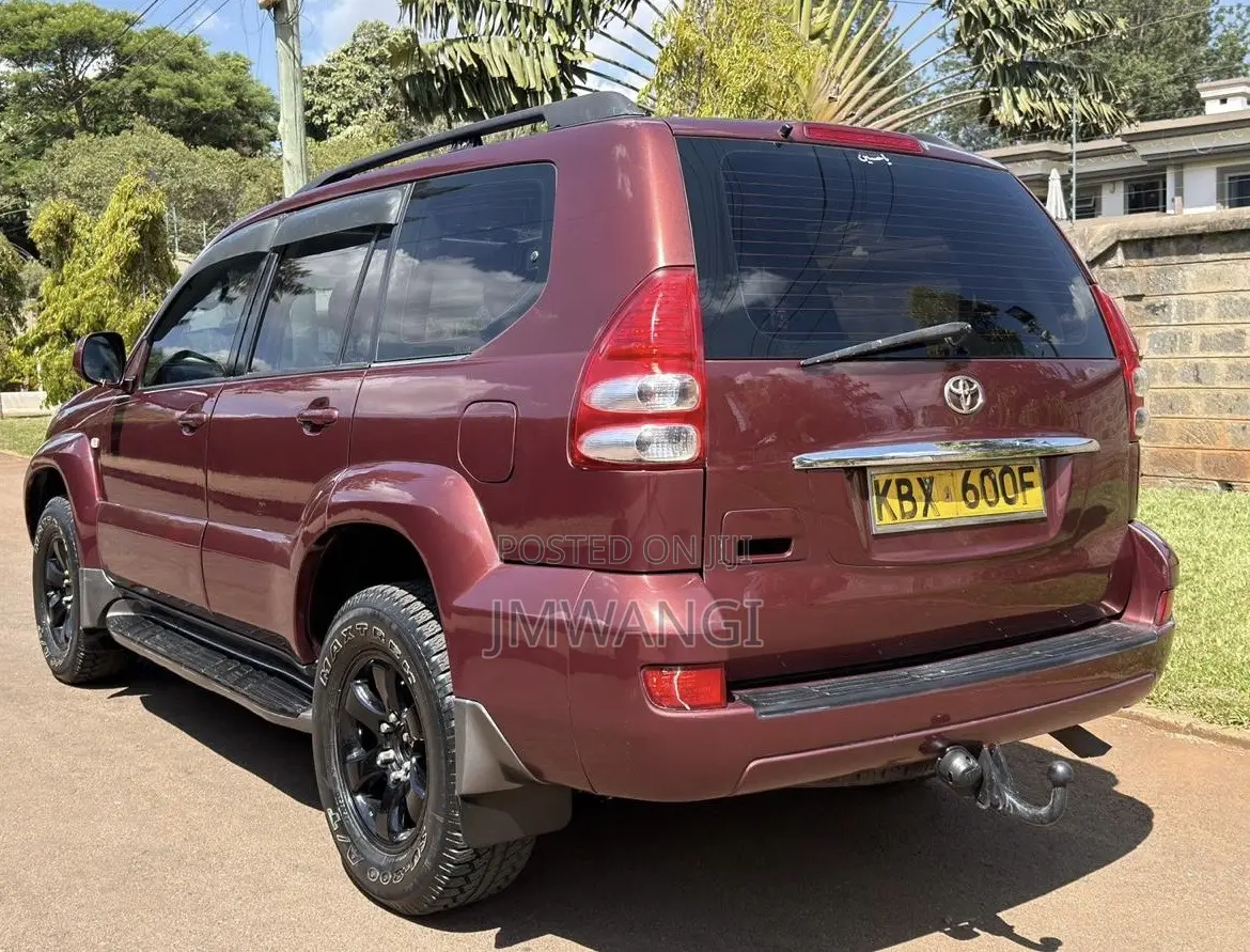 Toyota Land Cruiser Prado 2007 Maroon
