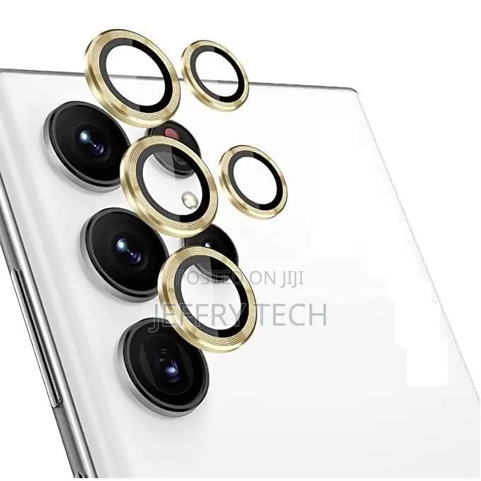 Samsung Galaxy S23 Ultra Aluminum Alloy Metal Ring Scratch Pr