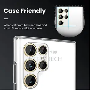 Samsung Galaxy S23 Ultra Aluminum Alloy Metal Ring Scratch Pr