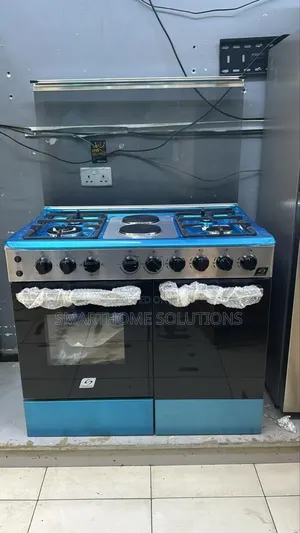 60*90 Starworth 4+2 Standing Cooker With Gas Compartment