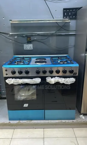 60*90 Starworth 4+2 Standing Cooker With Gas Compartment