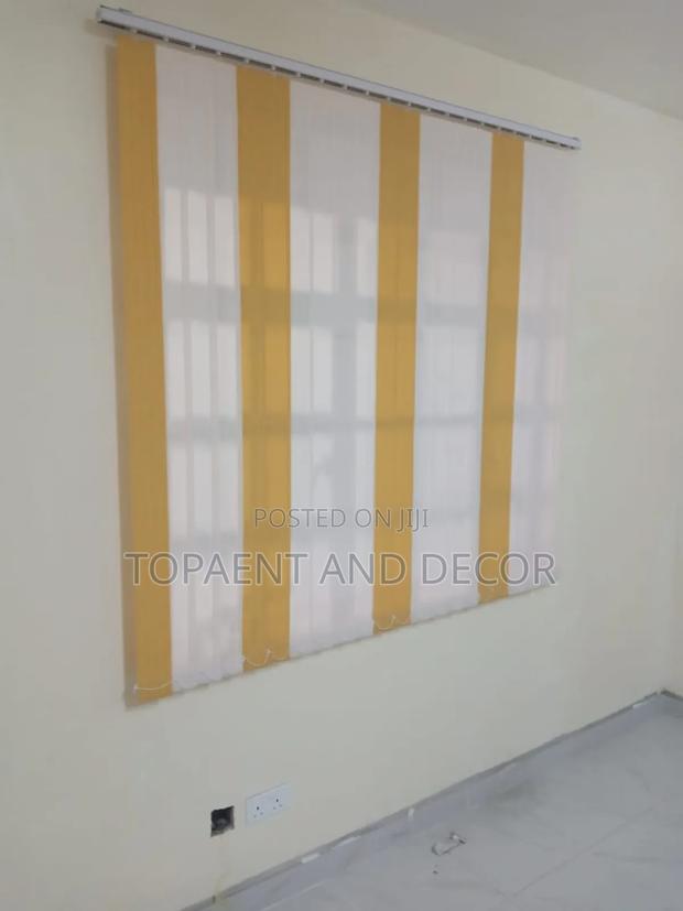 Beautiful Decorative Vertical Office Curtains - main view
