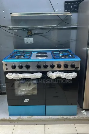 60*90 Starworth 4+2 Standing Cooker With Gas Compartment