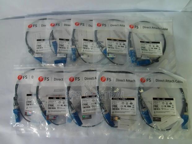 Fs 1m 25g Sfp28 Passive Direct Attach Copper Twinax S28 - thumbnail 2
