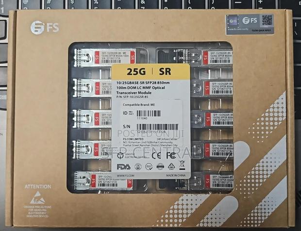 Fs 25gbe Sfp+ 850nm 300m Optical Transceiver - thumbnail 3
