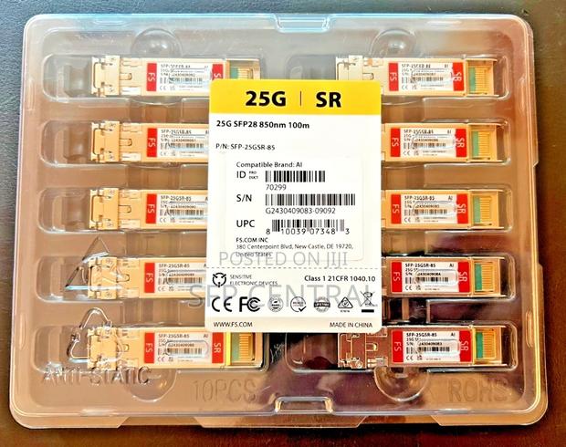 Fs 25gbe Sfp+ 850nm 300m Optical Transceiver - thumbnail 4