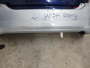 Best Quality Ex Japan Toyota Wish 2003 Back Bumper Available