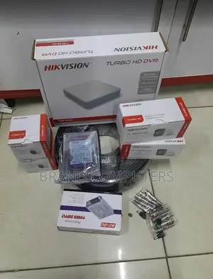 Hikvision 3 Camera CCTV Full Package