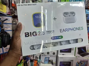Smart Watch With Earpods With Extra Straps