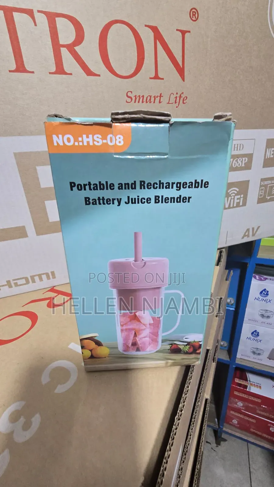 Portable Rechargeable Blender