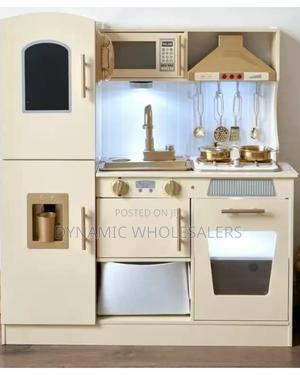 Wooden Toy Kitchen Playset for Kids. - thumbnail 2
