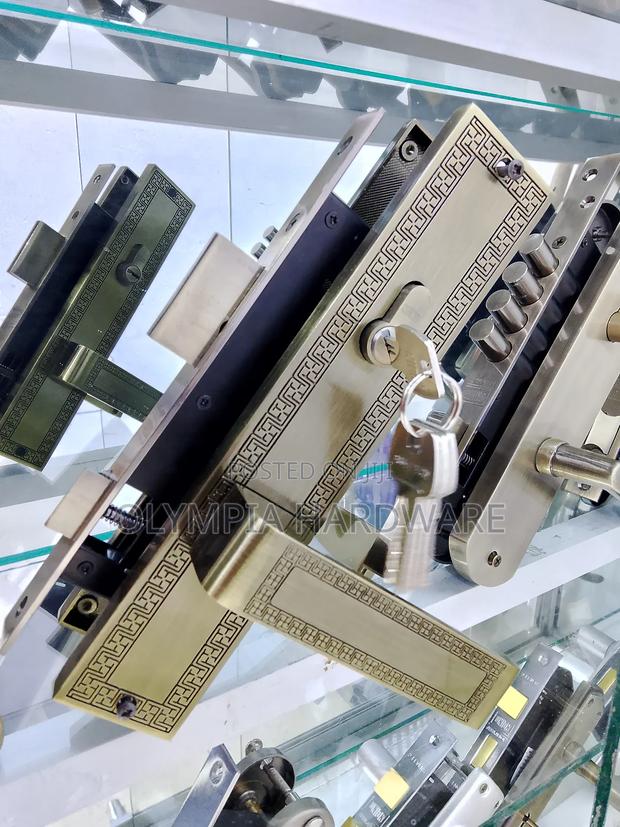 Union Lock (With Decorations) for Heavy Doors - main view