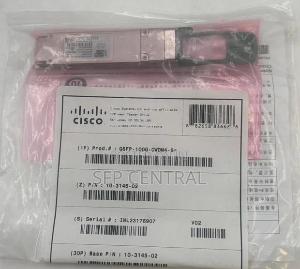 Cisco QSFP-100g-Cwdm4-S 2km SMF Lc Transceiver Module - thumbnail 3
