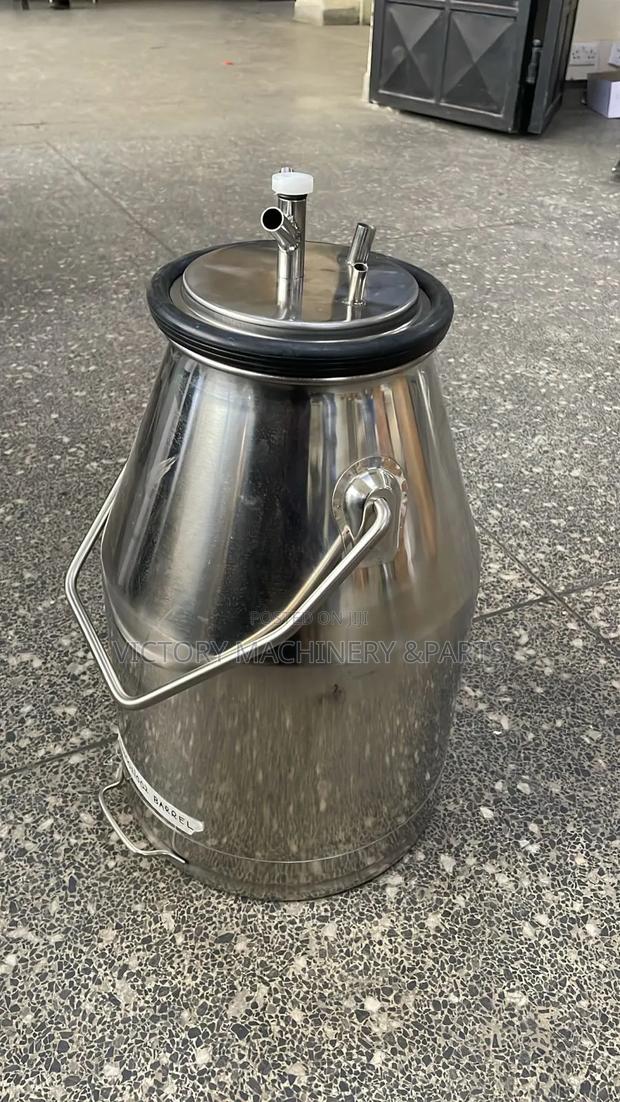 Milking Machine Bucket Stainless - thumbnail 2