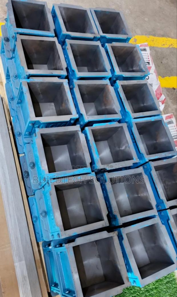 Concrete Cube Mould - High Strength Cast Iron - thumbnail 2