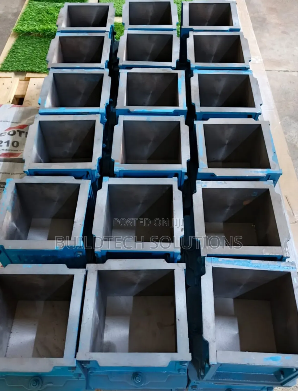 Concrete Test Cube Mould- Heavy Duty Cast Iron