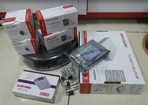 3 Cameras CCTV Hikvision Full Package Kit Full 1080p Hd With Infrared