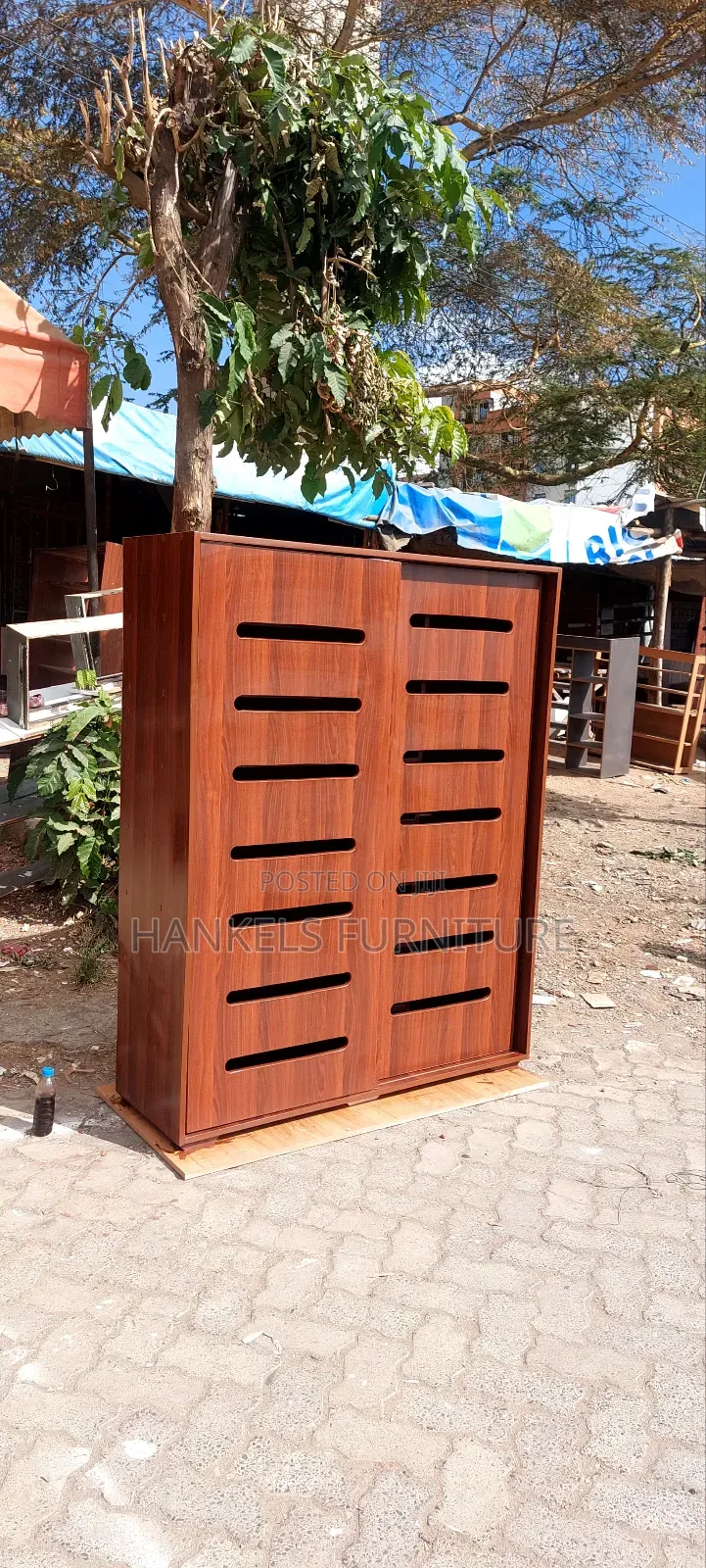 Wooden Sliding Door Shoe Rack