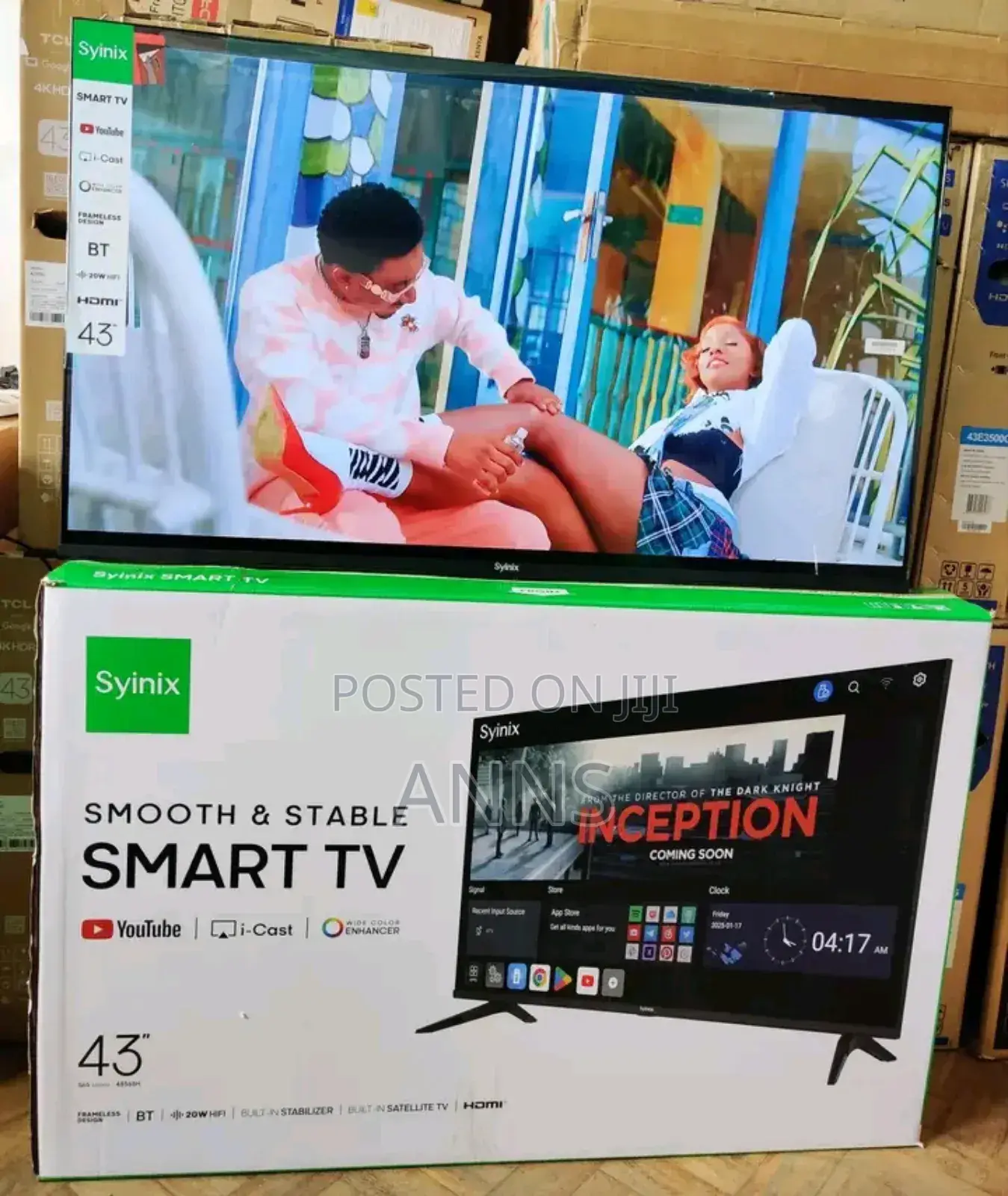 New Modelsynix 43 Inch Smart Android Tv 43s65