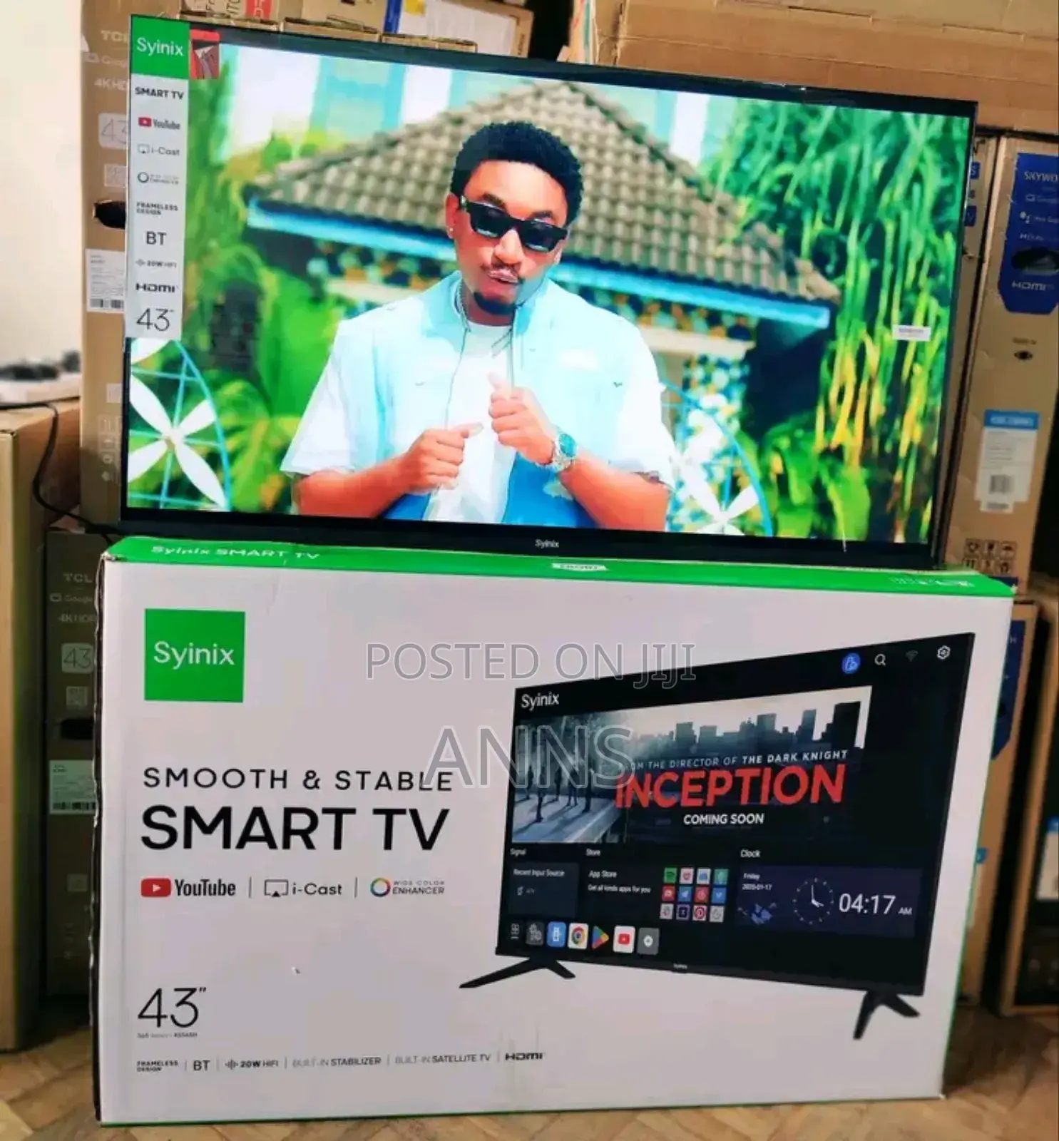 New Modelsynix 43 Inch Smart Android Tv 43s65